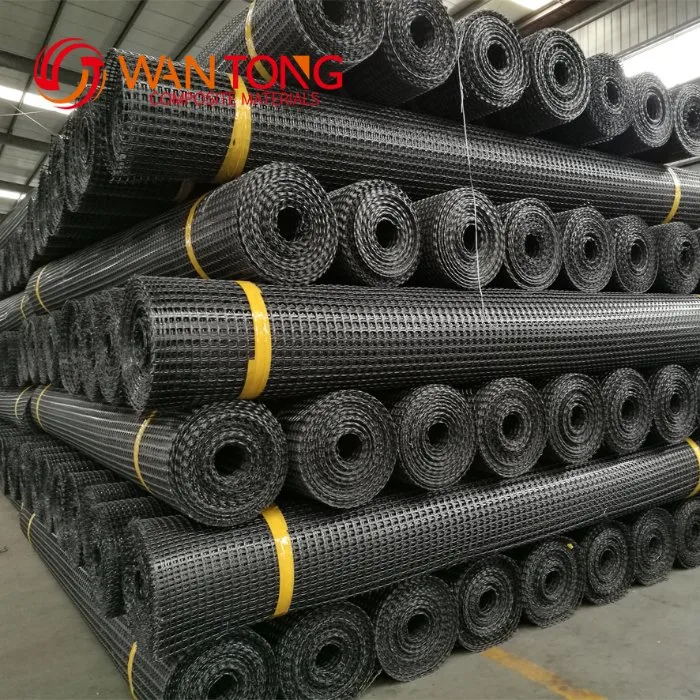 High Quality PP Biaxial Plastic-Steel Reinforcement Earthwork Geogrid