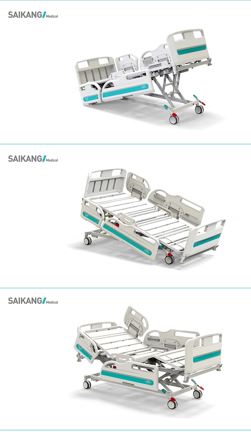 Y8y8c Five Functions Electric Hydraulic Medical Hospital Bed