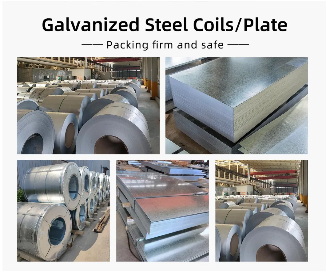 Iron Steel Sheet Plate Galvanized Coated Boiler Plate Metal Thick Gi Corrugated Steel10mm SUS 304 316