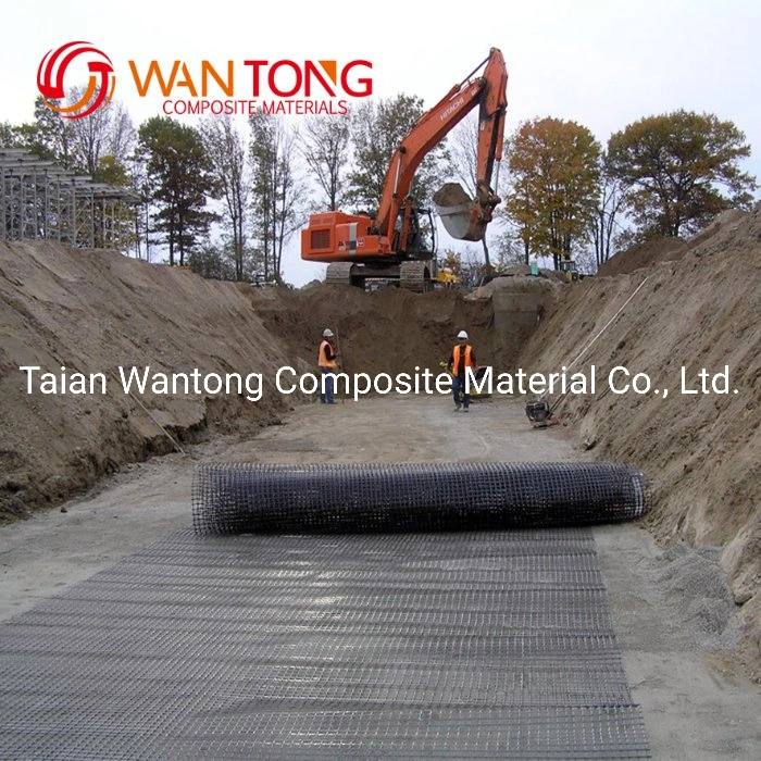 High Quality PP Biaxial Plastic-Steel Reinforcement Earthwork Geogrid