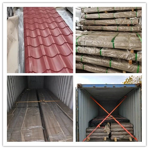 Asia Steel Color Coated Cheap Metal Zinc PPGI Corrugated Steel Roofing Sheet with Prime Quality