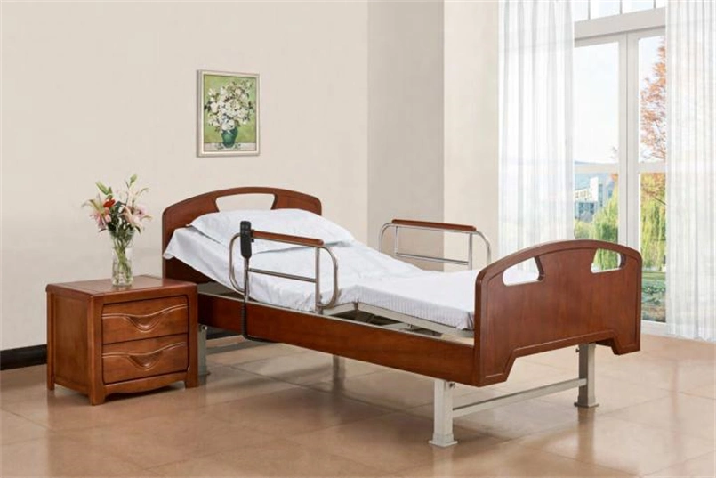 Factory Cheap Manual Hospital Medical Bed with Double Crank