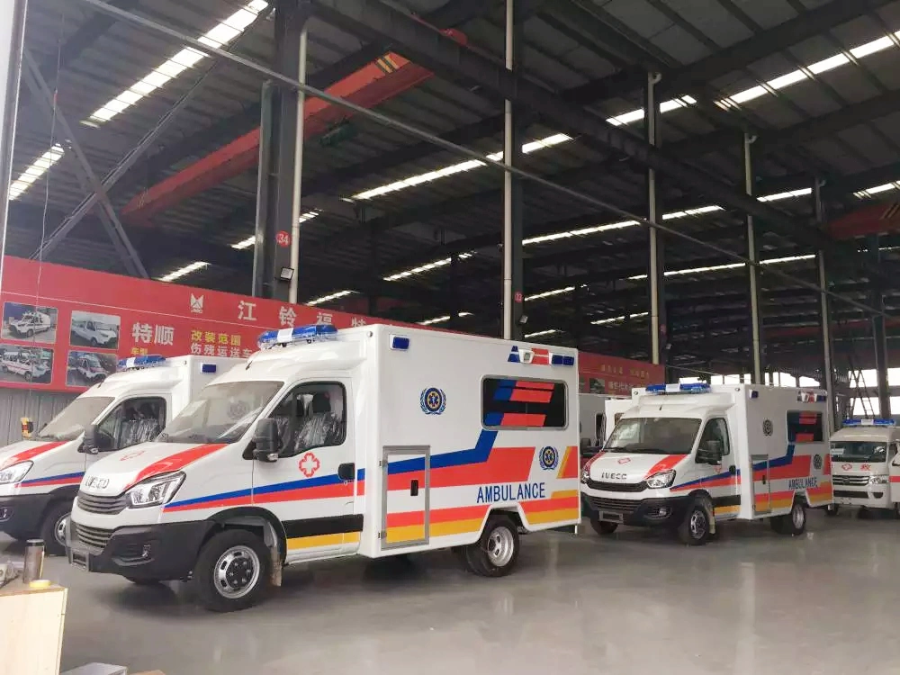 Iisuzu Iiveco 4X2 Ambulance Van Medical Vehicle Car Medical Ambulance