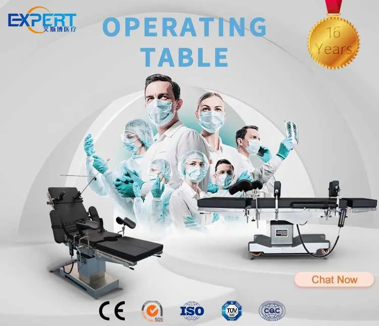 Factory Supply High-End Electric Hydraulic Operating Table with C-Arm Adjustable Electric Surgical Table for Hospital Use