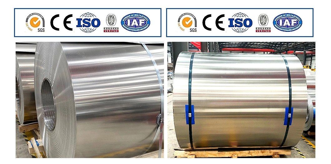 Coil Alloy 8006 1100 5050 6063 5052 H32 1060 1050 6061 3003 Aluminium /Stainless/Carbon/Galvanized/Color Coated/ Copper Coil Sheets From Factory for Sale