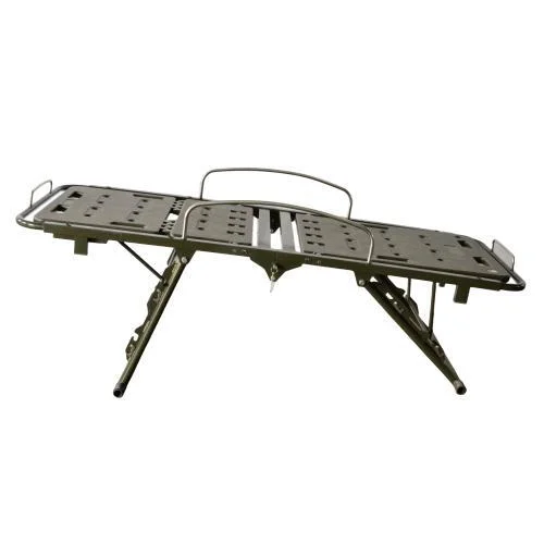 Comfortable Field Bed with Adjustable Height and Tilt for Patients