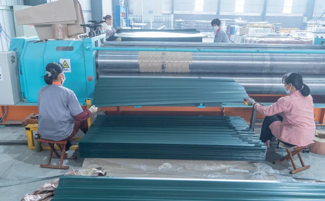 Color Coated Steel Roofing Sheet Galvanized Corrugated PPGI Roofing Sheets for Steel Roof Low Price Cheap