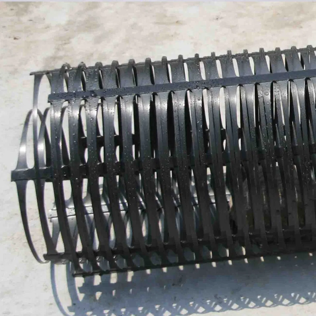 Plastic PP Unidirectional Geogrid Bidirectional Geogrid Factory Price PP/Pet/EVA/HDPE/LDPE/ISO