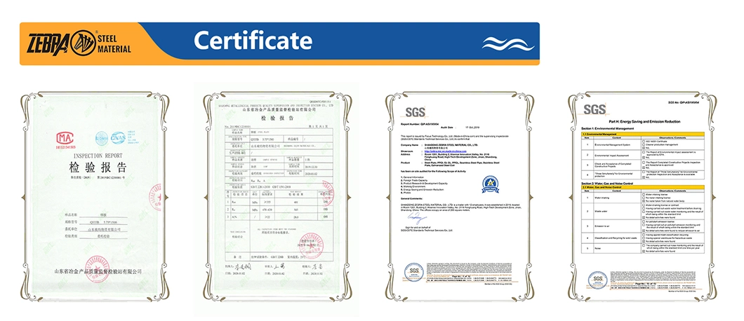 JIS ISO Galvanized Steel Sheets/Flat Roofing Sheet/Gi Steel Plate