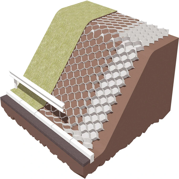 Honeycomb HDPE Geocell for Slope