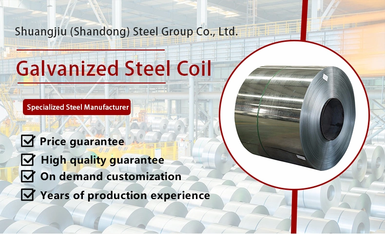 China Manufacturer Zinc Coating Coil Galvanized Steel SPCC SPHC Gi Coil Dx51d Dx52D Dx53D Dx Coils Galvanized Steel Coil