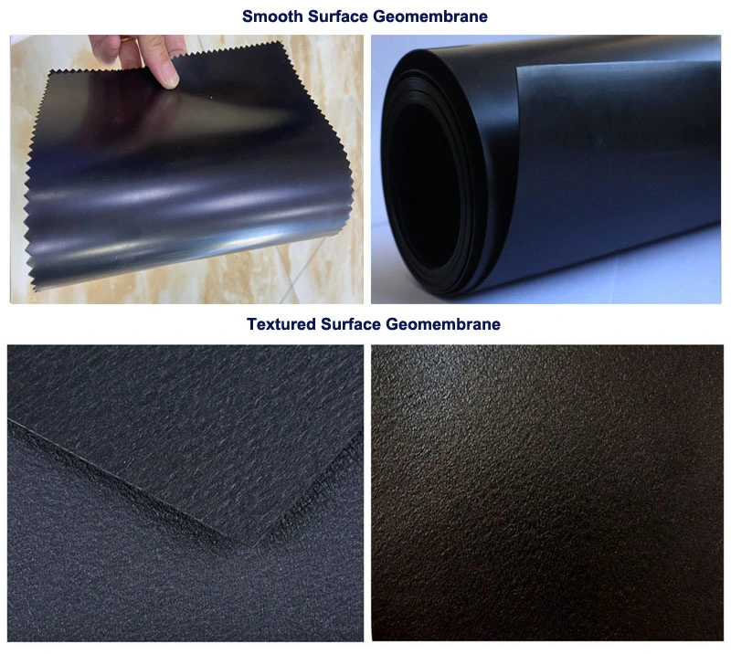 HDPE Geomembrane Liner with ASTM Standard for Swimming Pool Shrimp Pond