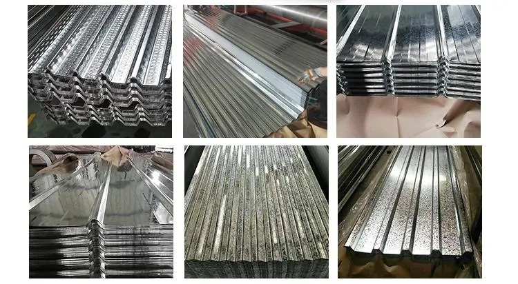 Bwg34 Jindal Bhushan 0.12*665 Hot DIP Gi Zinc 6mm Thick Hot Sale Gi 22 Gauge Corrugated Metal Iron Sheet Galvanized Roofing Sheet