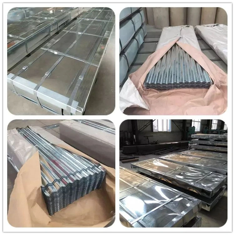 Chinese Factory Supply Competitive Price Hot DIP Gi Zinc Plate 800mm 900mm 1000mm Zinc Metal Hot Dipped Galvanized Corrugated Iron Roofing Steel Sheets