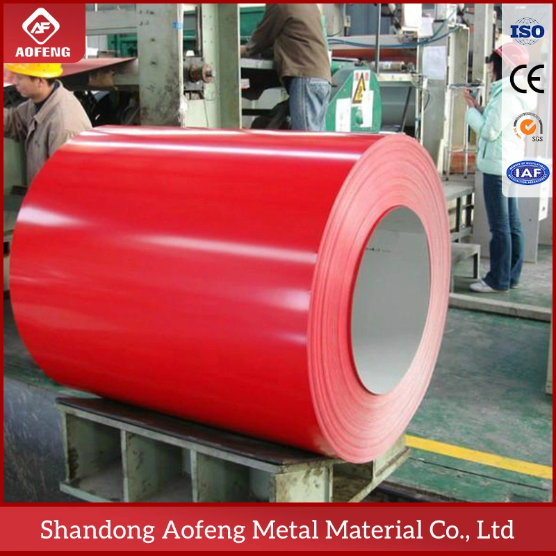 Hot Dipped Z200 Custom Ral Color Coated Gi Galvanized Steel PPGI Coil