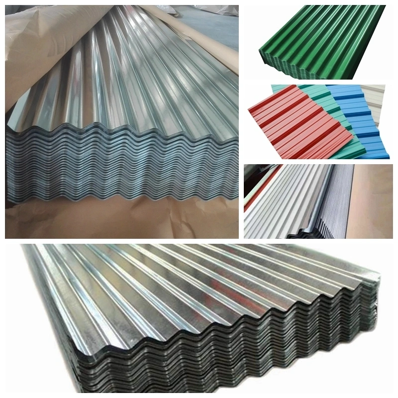Bwg34 Jindal Bhushan 0.12*665 Hot DIP Gi Zinc 6mm Thick Hot Sale Gi 22 Gauge Corrugated Metal Iron Sheet Galvanized Roofing Sheet