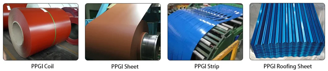 PPGI Roofing Sheets China Factory Prepainted Galvanised Steel Coil/PPGI with Low Price PPGI Matt