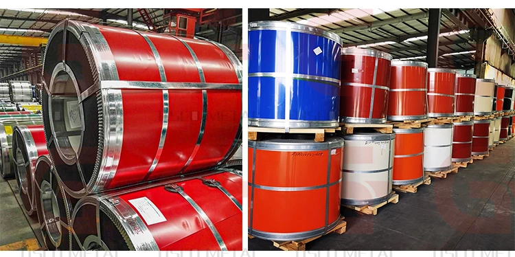 High Quality PPGI Coil Manufacturer Color Coated Steel Prepainted Galvanized Steel Coils