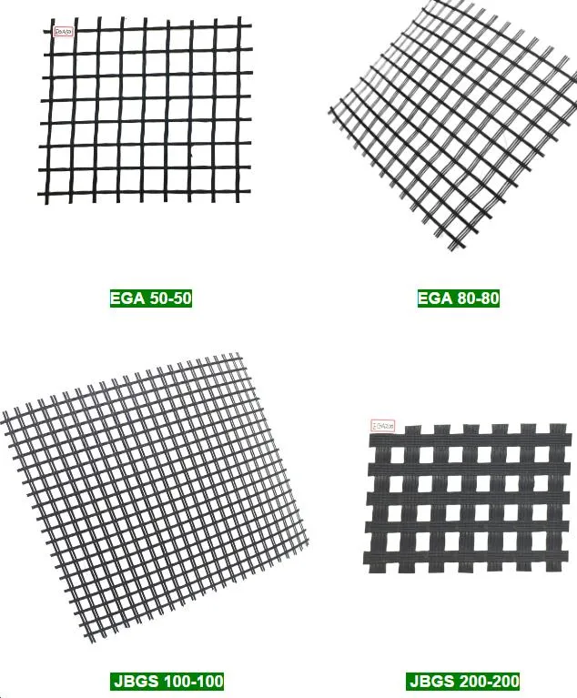 High Tensile Biaxial Fiberglass Geogrid Factory Price for Earthwork