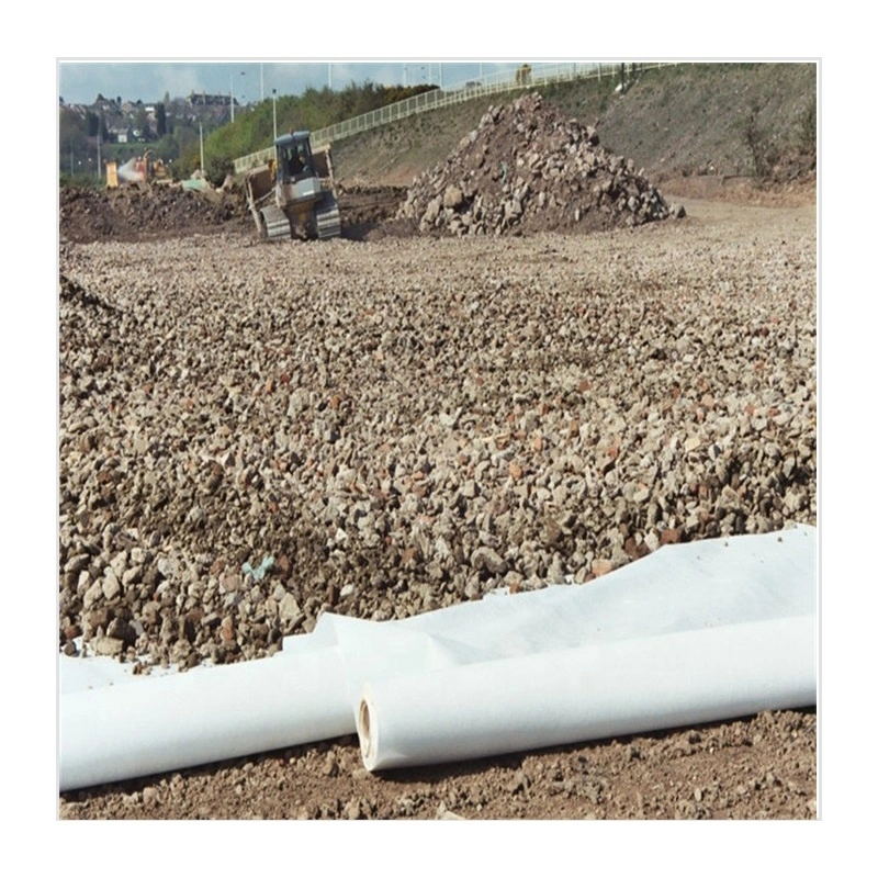 Pet Filament Geotextile Non-Woven Fabric for Landscape, Railroad Ballast Separation