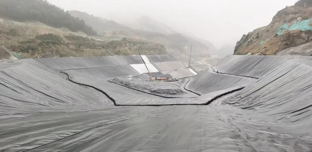 Anti-Seepage Impervious Double-Sided Smooth 8m Width HDPE Geomembrane