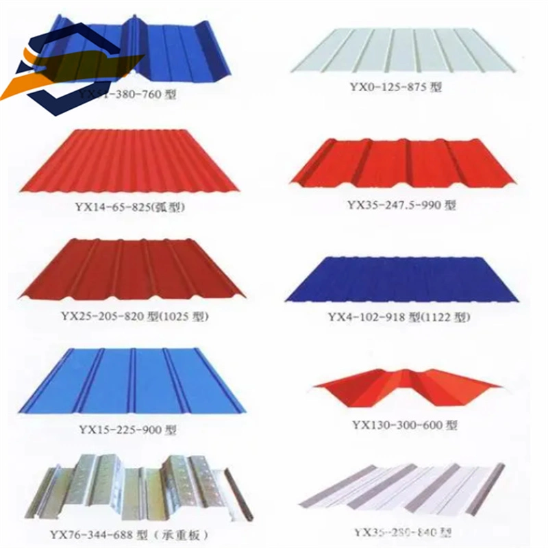 Wholesale Price Gi Galvanized Roofing Tiles Metal Corrugated Steel Tile Zinc Color Coated Galvanized/Galvalume Roof Sheet Prepainted Wave Steel Roofing Sheet