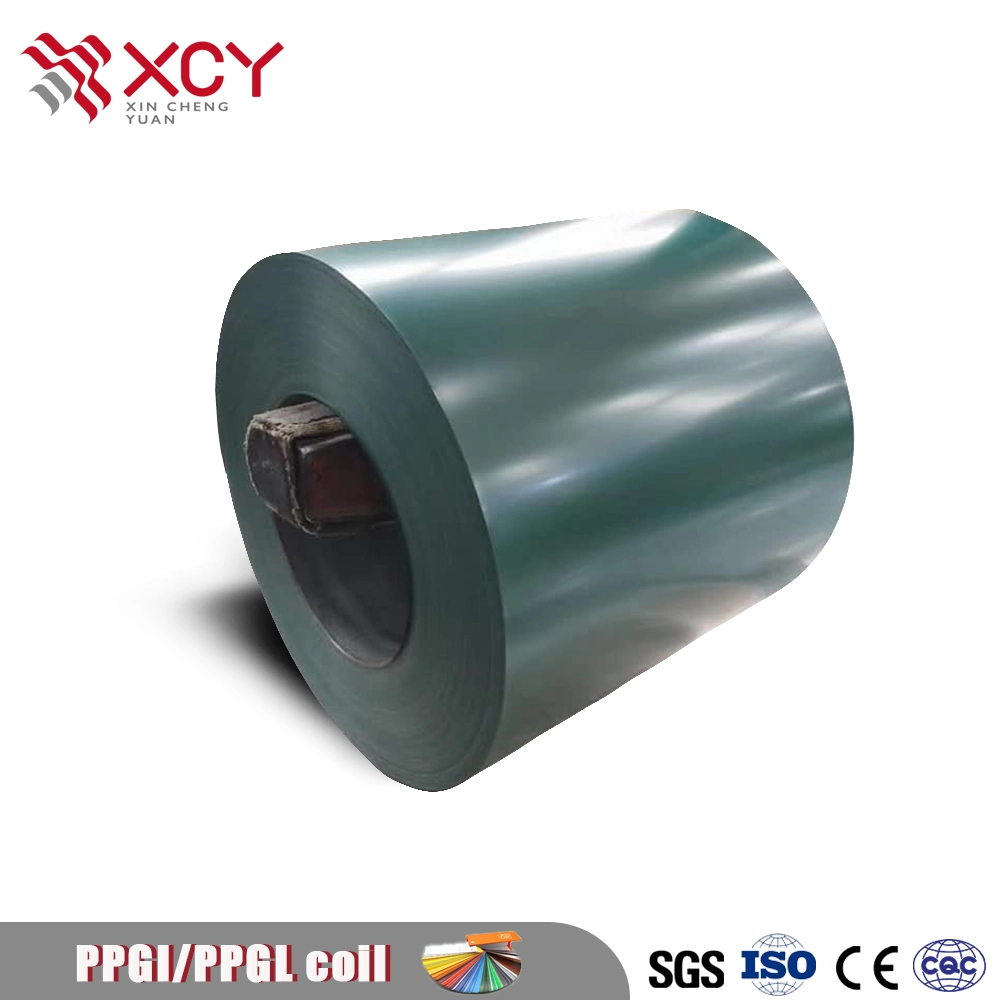 High Quality Prepainted Galvanized Color Coated Steel Coil PPGI with Shandong Factory for Construction