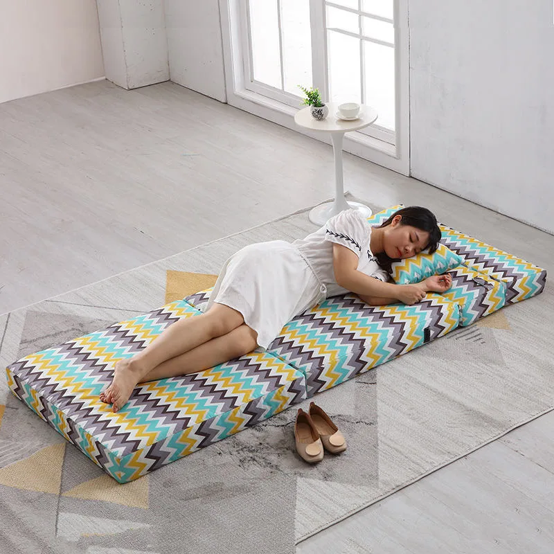 Hot Sale Custom Modern High Quality Foldable Foam Mattress Single Size Portable Hospital Bed