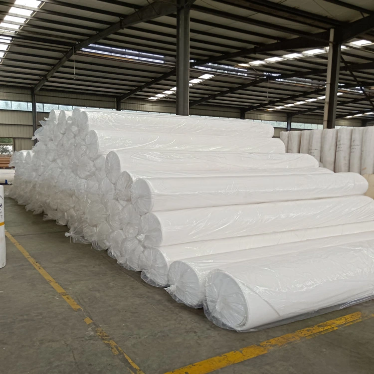 Needle Punched Polyester Polypropylene Nonwoven Geotextile Geotechnical Cloth