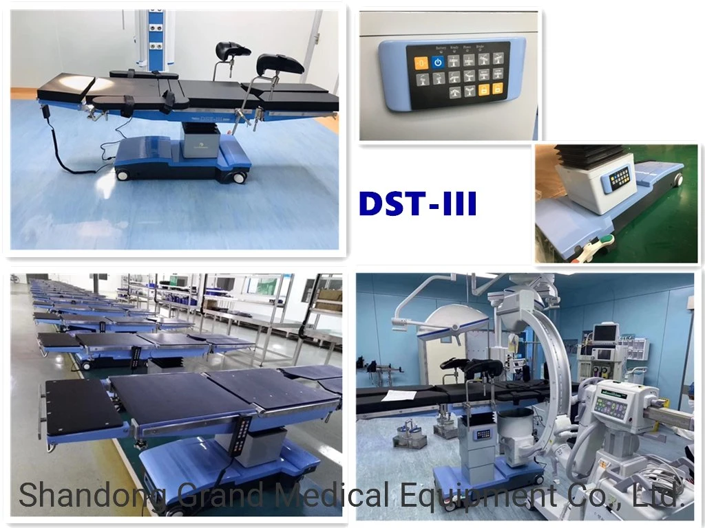 Multi-Function Ot Table Hospital Equipment Black Electricity Ent Animal Gynecological Operation Table for Medical Supply