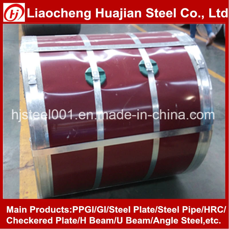 Manufacturer Hot Dipped Color Coated Galvanized PPGI Prepainted Steel Coil