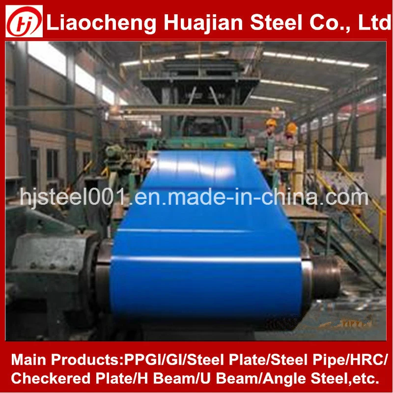 Manufacturer Hot Dipped Color Coated Galvanized PPGI Prepainted Steel Coil