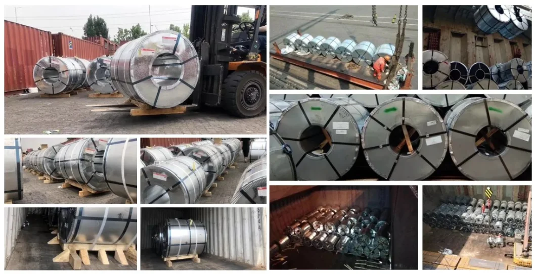 Supplier SGCC Dx51d Dx52D Dx53D Z180 Z275 Hot Dipped Ral Colour Roll Prepainted Galvanized Color Coated PPGI PPGL Aluminum Roofing Steel Coil