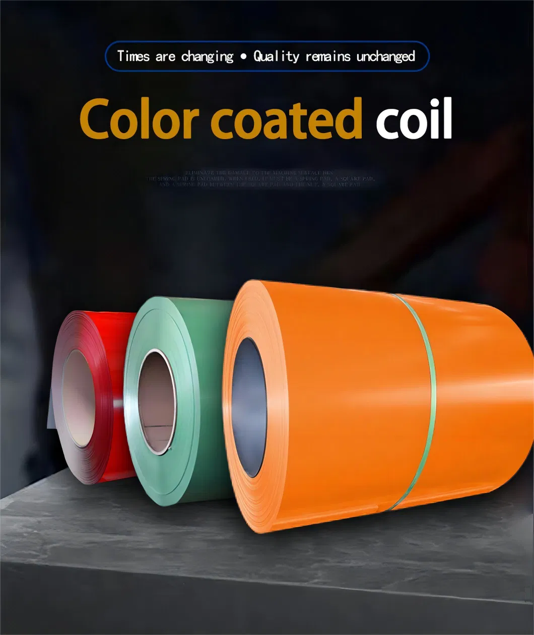 Ral Color Coated Printed Galvainzed Steel Coil Sheet PPGI/PPGL Metal Sheet Prepainted PE/PVDF Coils