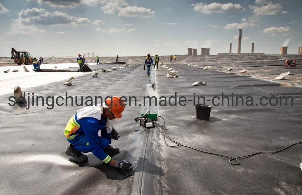 Inno Paper Roll +Woven Geotextile 0.2mm-2.5mm HDPE Smooth Geomembrane with ISO