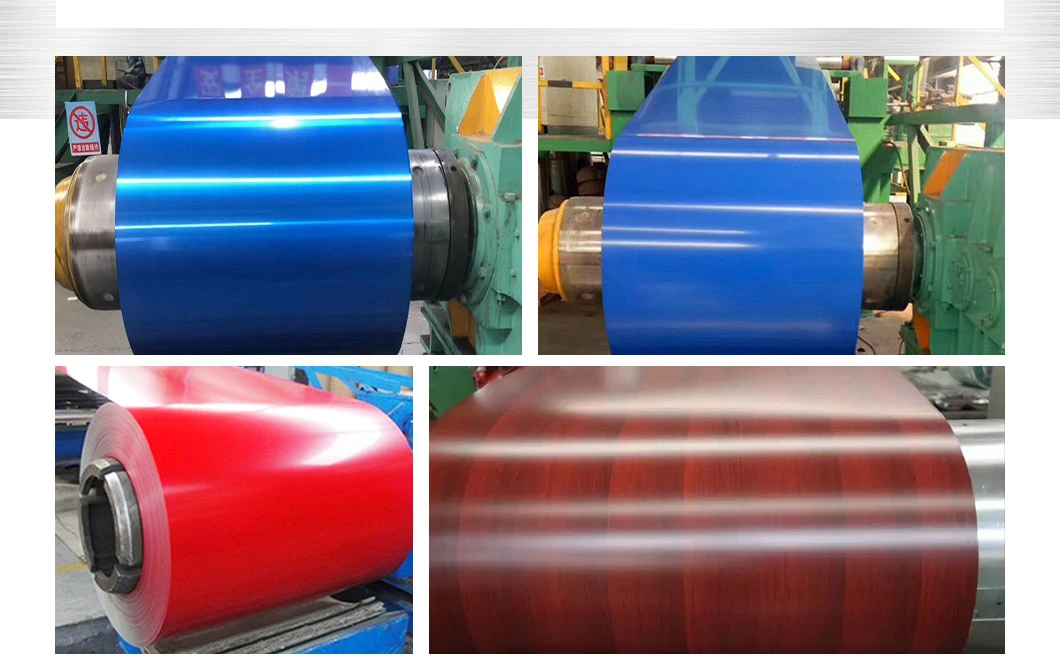 China Supplier Hot Dipped Gi Gl PPGI PPGL PVDF PE G40 G60 G90 Color Coated Galvanized/Galvanised/Galvalume Steel Sheet Coil for Roof Tile