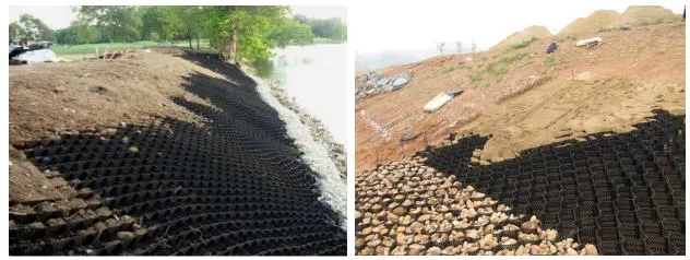 HDPE Geocell for Soil Reinforcement Soft Soil Foundation and Steep Slope Protection