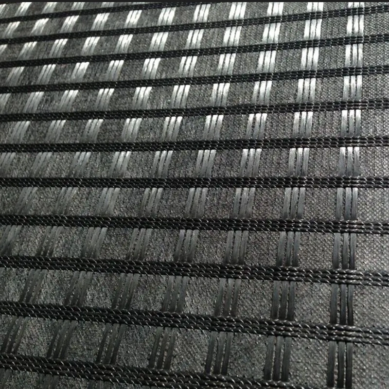 Geogrid Factory Geotextile 200g Composited 100kn Fiberglass Geogrid for Road Reinforcement