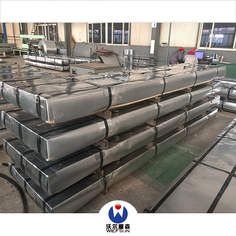 Corrugated Galvanized Roofing Material Zinc Coated Cold Rolled Gi Steel Sheet