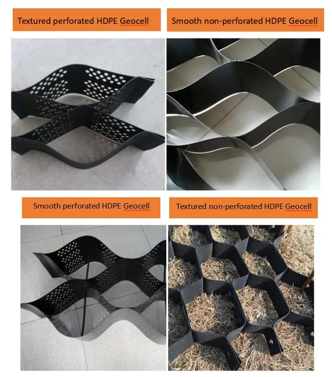 ASTM Standard HDPE Geocell 50mm Height Geo Cell Road Grid Gravel Honeycomb Gravel Driveway Price Geocell Ground Grid Paver