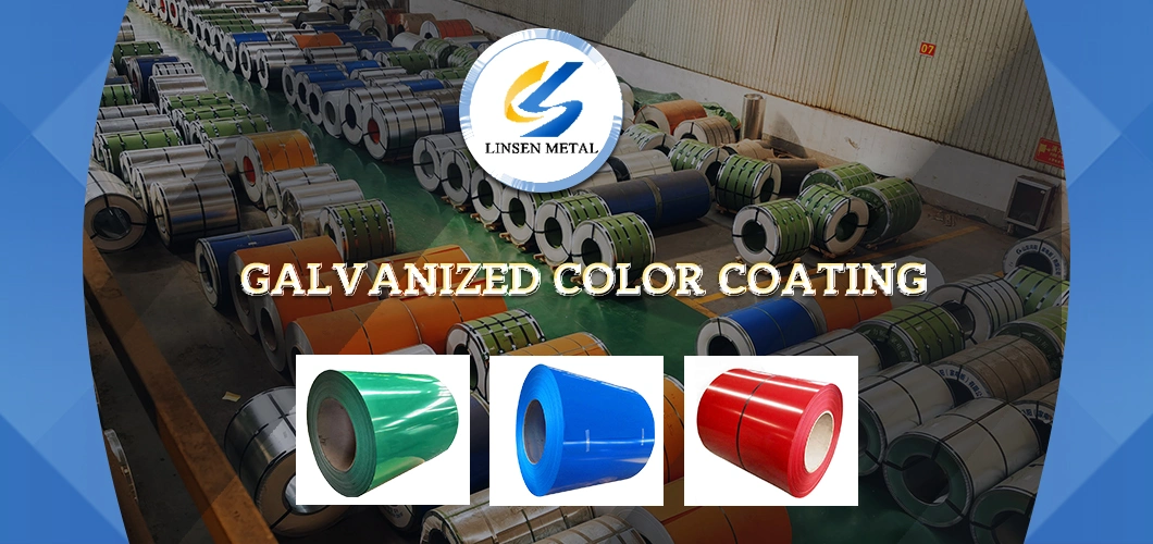 Full Hard Secondary Ral Color Prepainted 0.12mm/0.2mm/0.3mm/0.4mm/0.5mm/0.6mm/0.7mm/0.8mm/0.9mm/1.0mm/1.2mm Galvainzed Steel PPGI for Construction