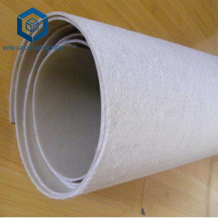 High Quality Non Woven Geotextile Fabric for Slope Protection Project