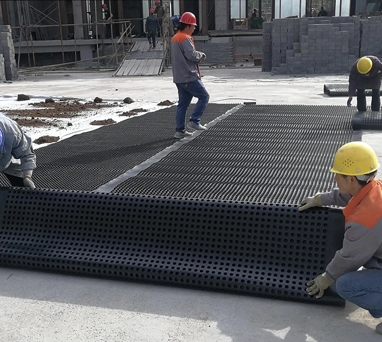 HDPE Black Drainage Cell Mat Board for Garden Drainage