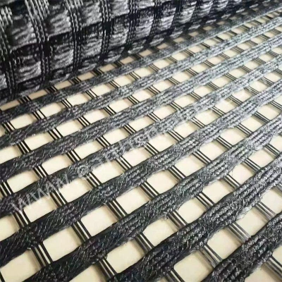 Factory Wholesale Geocomposite Polyester Geogrid Stitched Nonwoven Geotextile