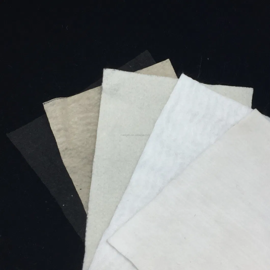 Best Price Polyester Staple Fiber Needle Punched Nonwoven Geotextile 400GSM