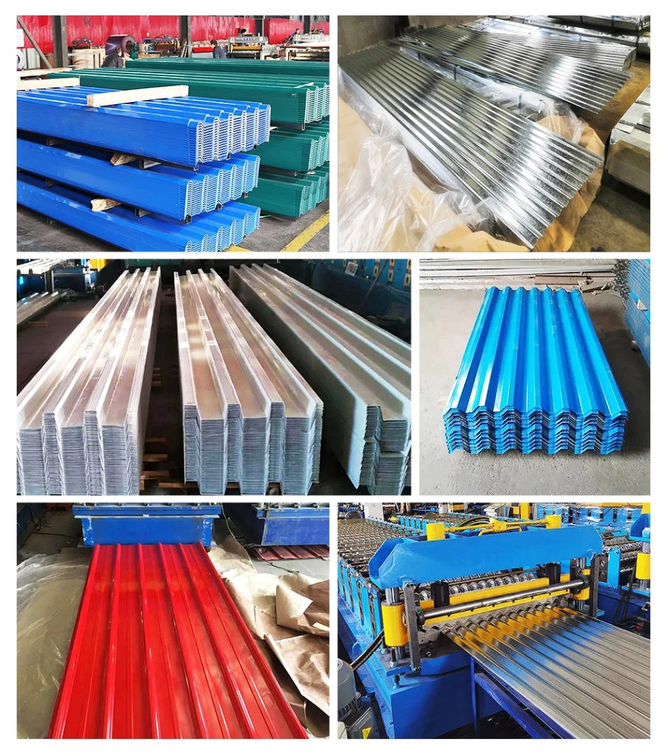Wholesale Color Corrugated Galvanzied Tile Steel Sheet for Roofing