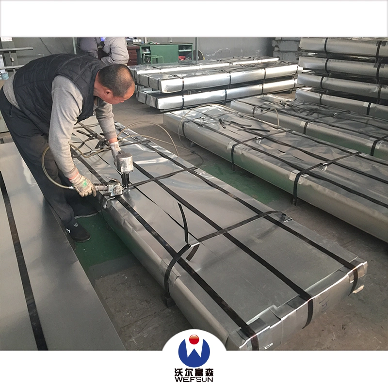 Corrugated Galvanized Roofing Material Zinc Coated Cold Rolled Gi Steel Sheet