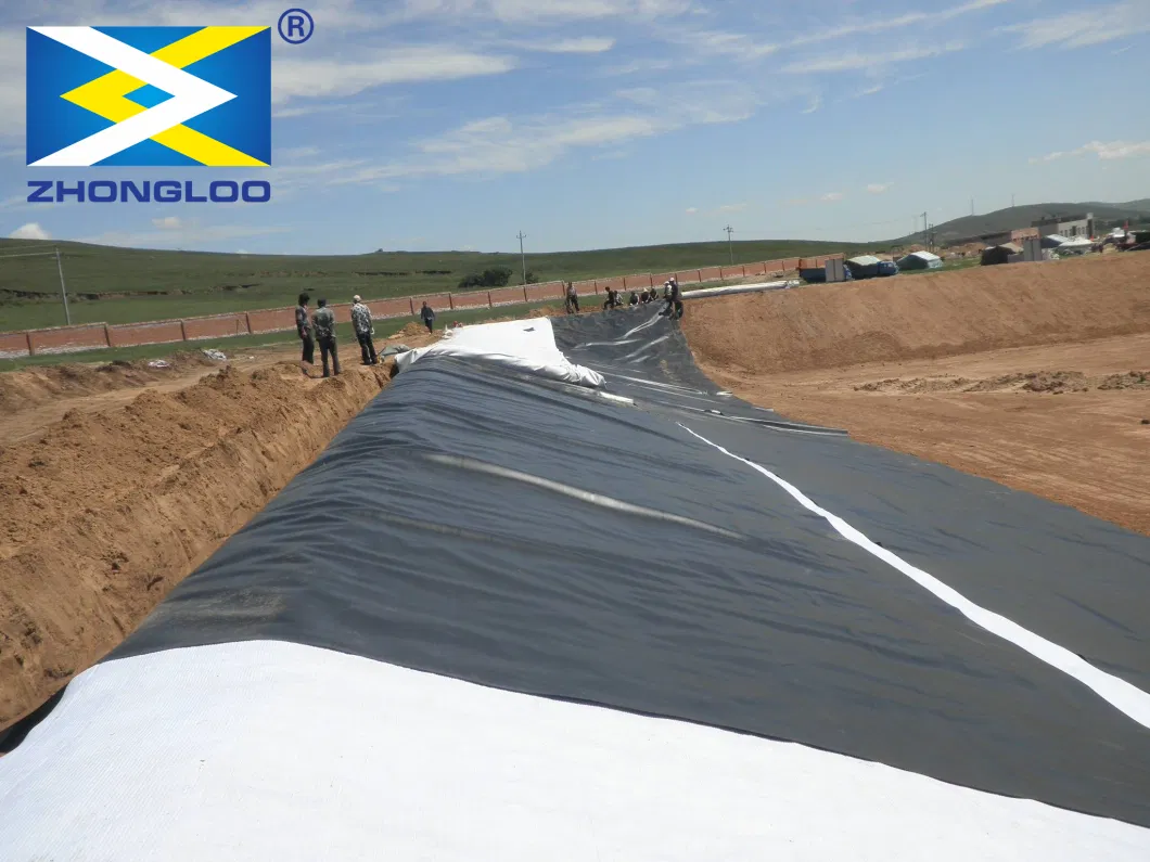 1.5mm 2mm HDPE Geomembrane in Manufacturer Price for Fish