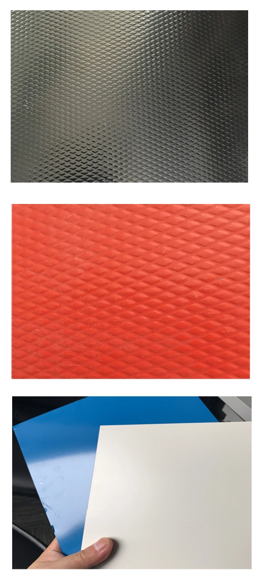 Ral Colored PPGI PPGL Roof Material HDP Dx51d Dx52D Prepainted Corrugated Metal Sheets PE PVD SMP PPGI Metal Corrugated Trapezoid Steel Roofing Sheet