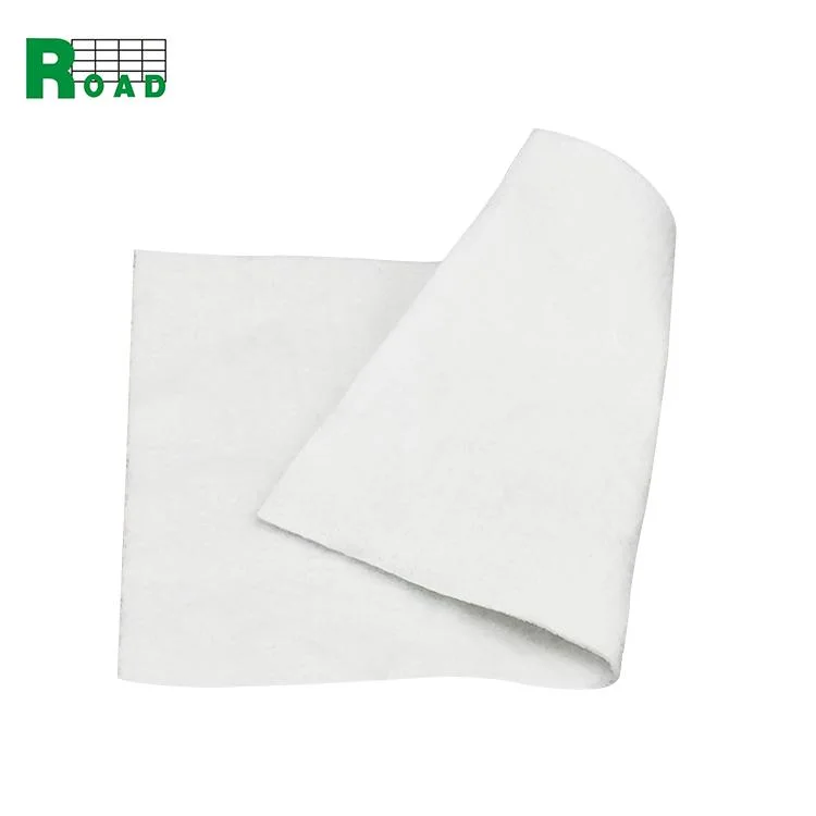 Best Price Polyester Staple Fiber Needle Punched Nonwoven Geotextile 400GSM